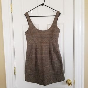Zara Tweed Pinafore Mini Dress